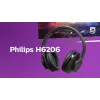 Philips 6000 serie TAH6206BK/00 Koptelefoon/headset Draadloos Hoofdband Muziek Bluetooth Zwart