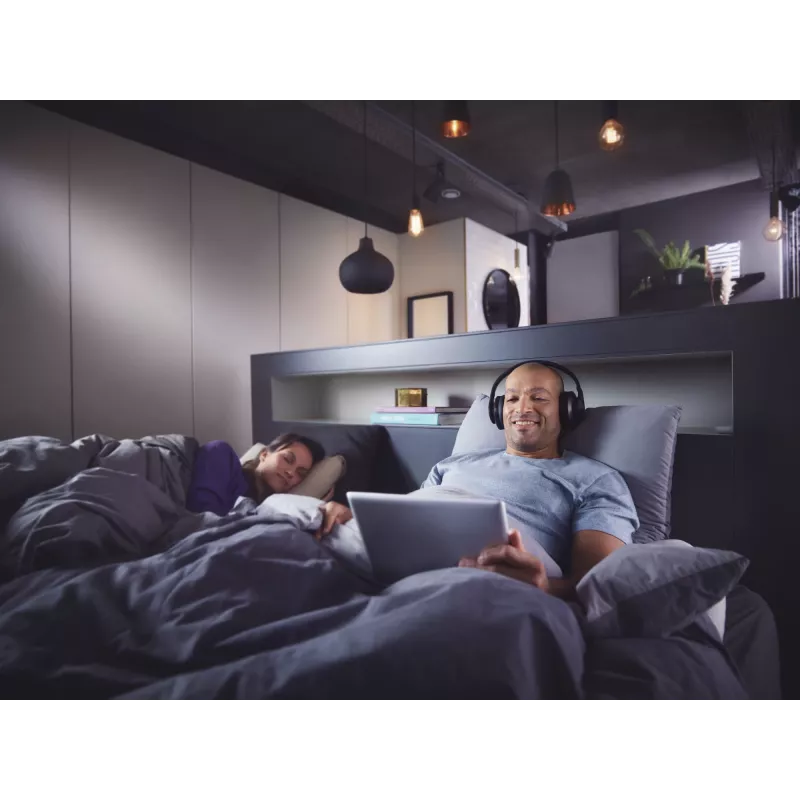 Philips 6000 serie TAH6206BK/00 Koptelefoon/headset Draadloos Hoofdband Muziek Bluetooth Zwart