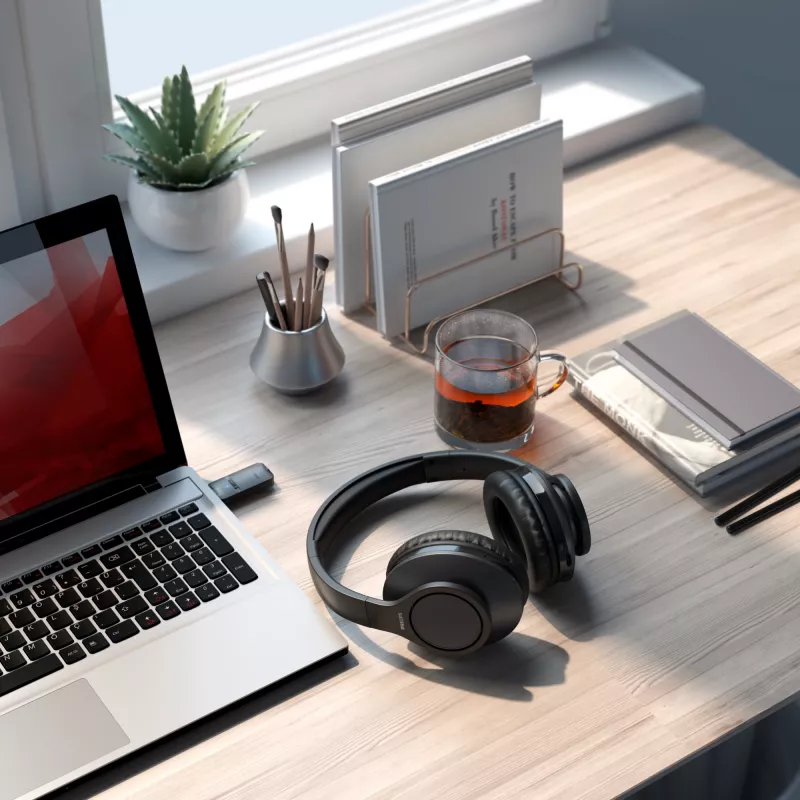 Philips 6000 serie TAH6206BK/00 Koptelefoon/headset Draadloos Hoofdband Muziek Bluetooth Zwart