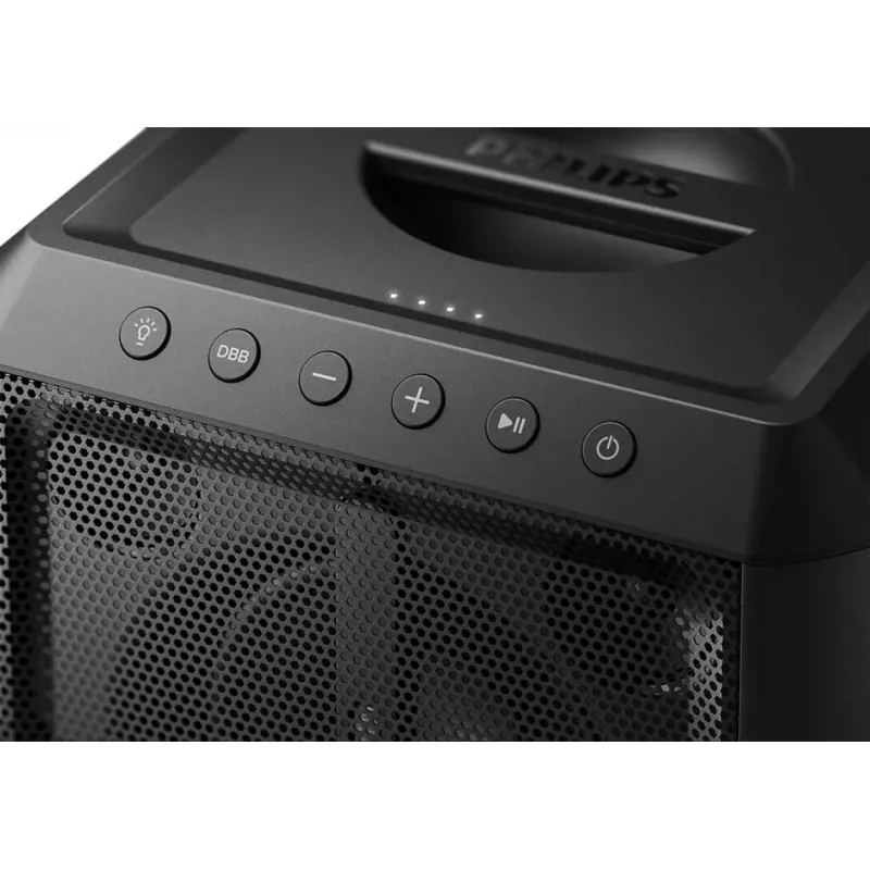 Philips 4000 serie TAX4207/10 draagbare/party-luidspreker 2.1 draagbaar luidsprekersysteem Zwart 50 W