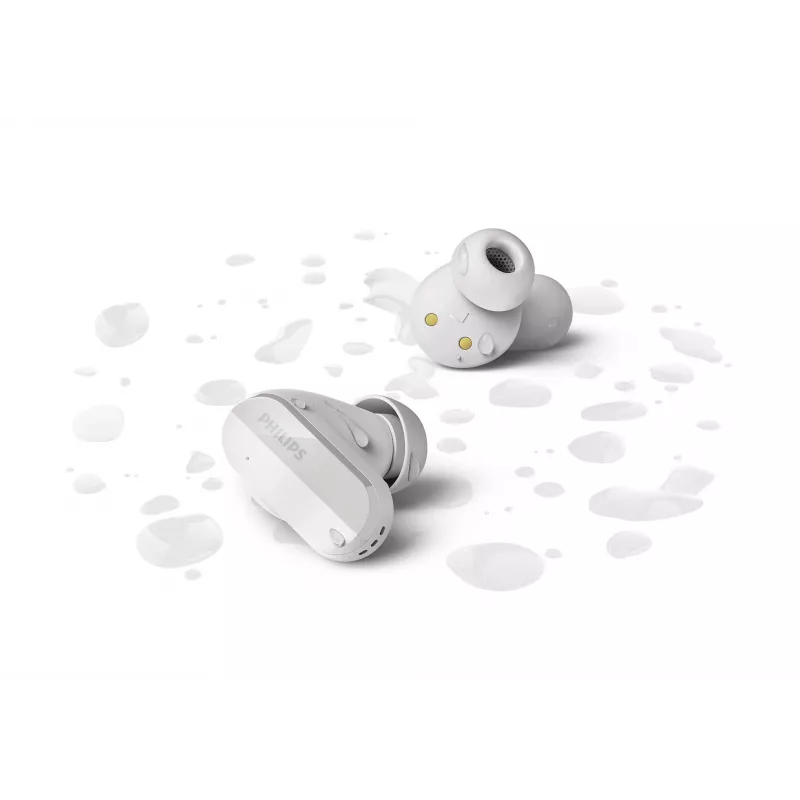 Philips TAT3508WT/00 Koptelefoon/headset True Wireless Stereo (TWS) In-ear Gesprekken/muziek Bluetooth Wit