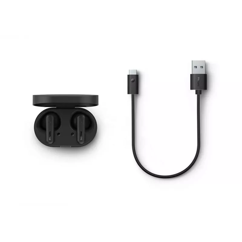 Philips TAT1138BK Koptelefoon/headset Draadloos In-ear Gesprekken/muziek Bluetooth Zwart