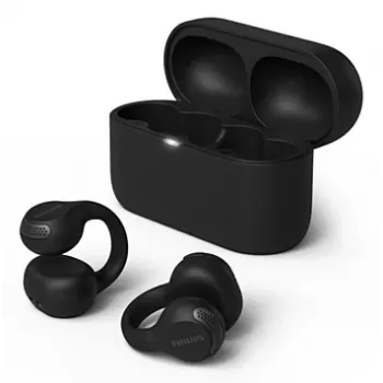 Philips 2000 serie TAQ2000BK Headset True Wireless Stereo (TWS) Oorclip, Open-ear Gesprekken/muziek Bluetooth Zwart