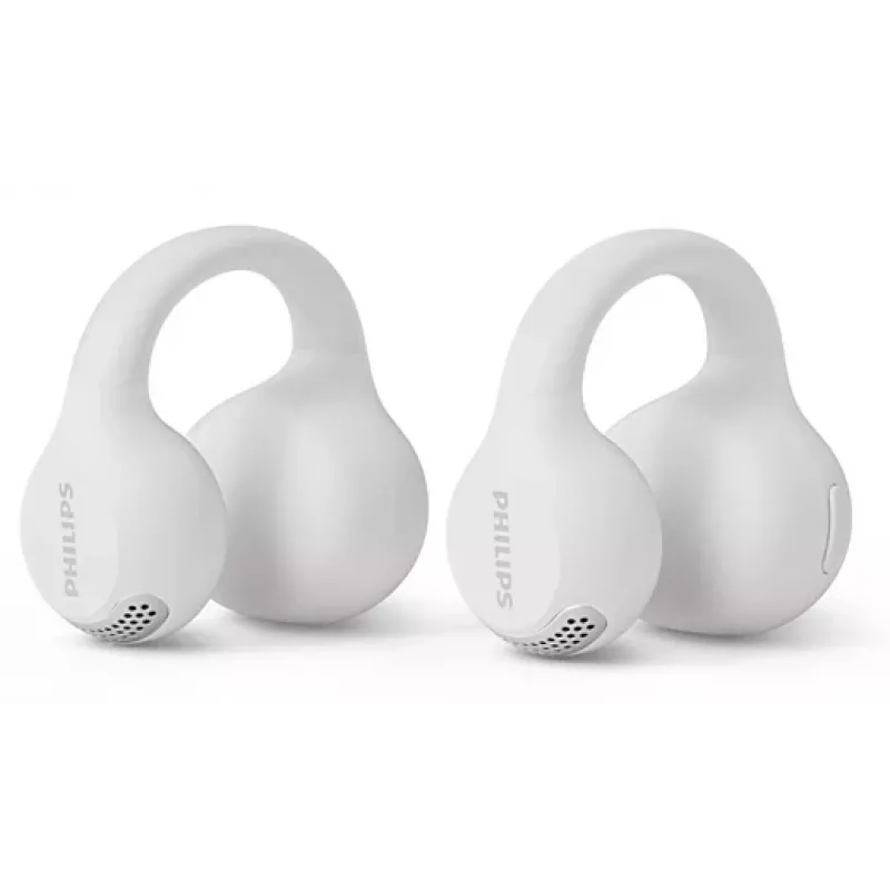 Philips 2000 serie TAQ2000WT Headset True Wireless Stereo (TWS) Oorclip, Open-ear Gesprekken/muziek Bluetooth Wit
