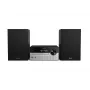 Home-audio-microsysteem Philips TAM4205M2/12 — 80 W RMS, 2-weg luidspreker, Bluetooth, FM, LED-display, lade met cd-lade (Zwart/Zilver)