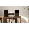 Home-audio-microsysteem Philips TAM4205M2/12 — 80 W RMS, 2-weg luidspreker, Bluetooth, FM, LED-display, lade met cd-lade (Zwart/Zilver)
