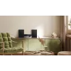 Home-audio-microsysteem Philips TAM4205M2/12 — 80 W RMS, 2-weg luidspreker, Bluetooth, FM, LED-display, lade met cd-lade (Zwart/Zilver)