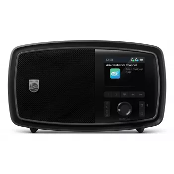 Philips TAV2000DB Draagbaar Analoog & digitaal Zwart