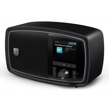 Philips TAV2000DB Draagbaar Analoog & digitaal Zwart