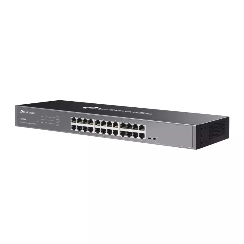 TP-Link Omada DS1024G Netwerkswitch Unmanaged Gigabit Ethernet (10/100/1000) 1U Zwart