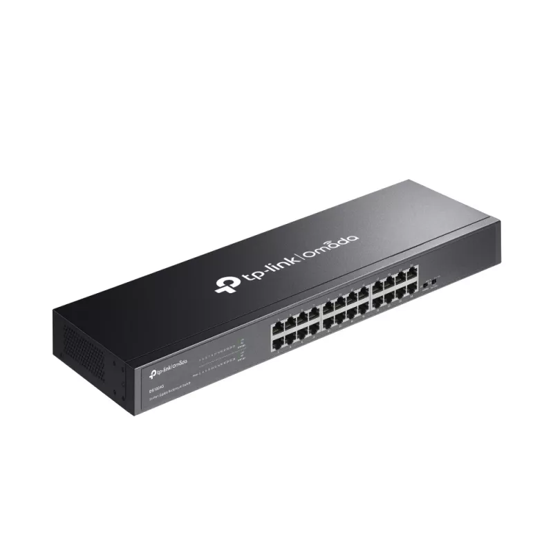 TP-Link Omada DS1024G Netwerkswitch Unmanaged Gigabit Ethernet (10/100/1000) 1U Zwart