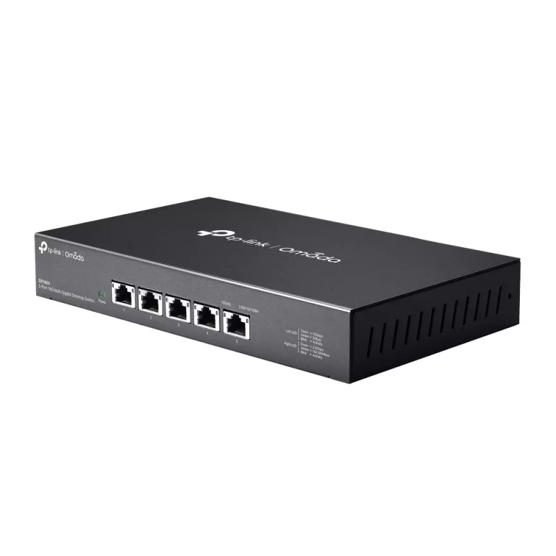 TP-Link Omada DS105X Netwerkswitch Unmanaged 10G Ethernet (100/1000/10000) Zwart