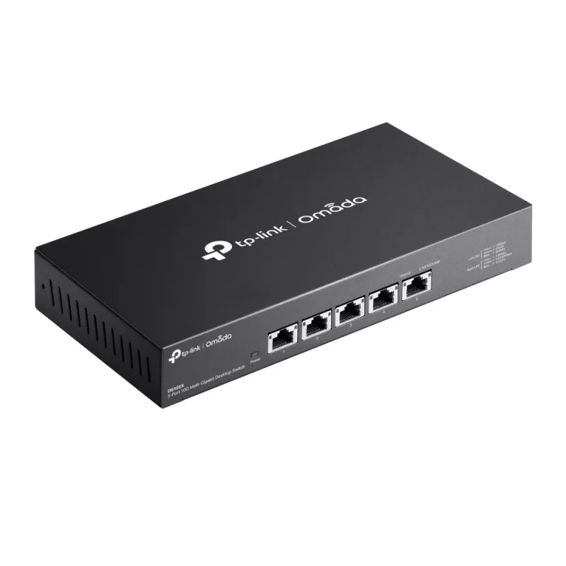 TP-Link Omada DS105X Netwerkswitch Unmanaged 10G Ethernet (100/1000/10000) Zwart