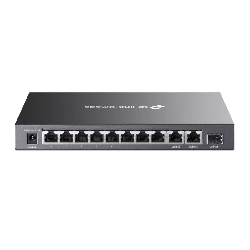 TP-Link Omada DS111P Netwerkswitch Unmanaged Fast Ethernet (10/100) Power over Ethernet (PoE) Zwart