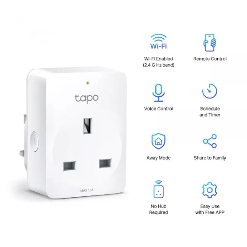Intelligente wifistekker TP-Link Tapo Mini P100