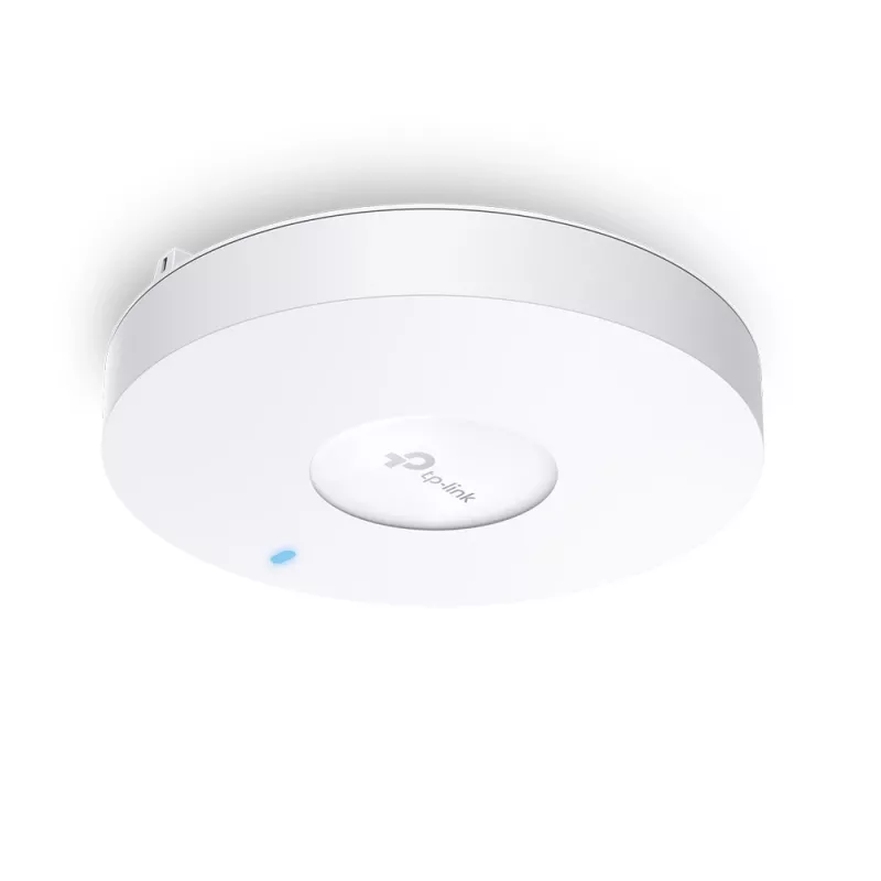 TP-Link Omada AXE11000 plafondmontage quad-band WiFi 6E accesspoint