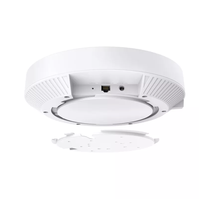 TP-Link Omada AXE11000 plafondmontage quad-band WiFi 6E accesspoint