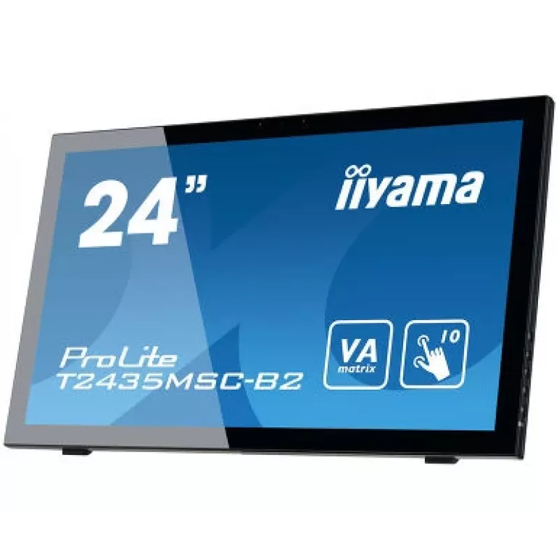 iiyama ProLite T2435MSC-B2 computermonitor 59,9 cm (23,6 inch) 1920 x 1080 pixel Full HD LED touchscreen zwart