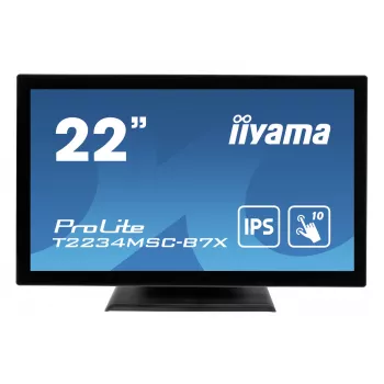 iiyama ProLite T2234MSC-B7X computerscherm 54,6 cm (21,5 inch) 1920 x 1080 pixel Full HD touchscreen zwart