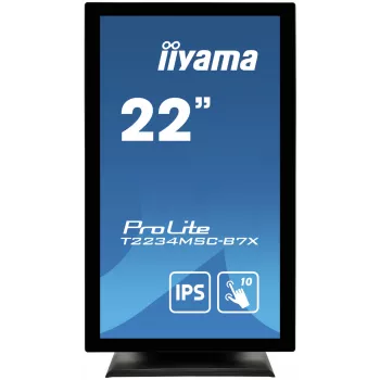 iiyama ProLite T2234MSC-B7X computerscherm 54,6 cm (21,5 inch) 1920 x 1080 pixel Full HD touchscreen zwart