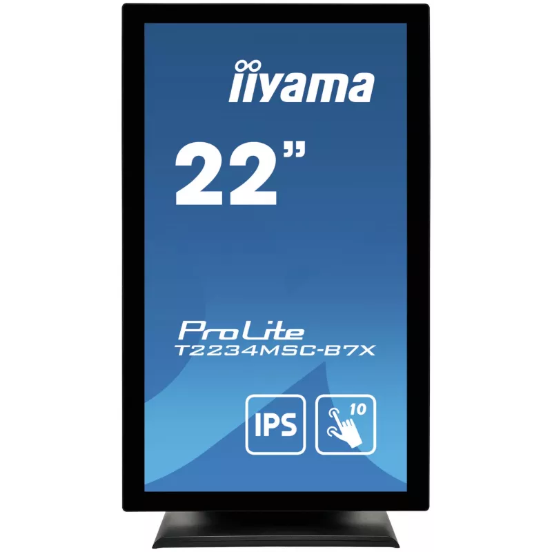 iiyama ProLite T2234MSC-B7X computerscherm 54,6 cm (21,5 inch) 1920 x 1080 pixel Full HD touchscreen zwart