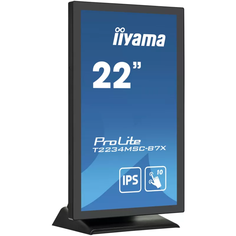 iiyama ProLite T2234MSC-B7X computerscherm 54,6 cm (21,5 inch) 1920 x 1080 pixel Full HD touchscreen zwart
