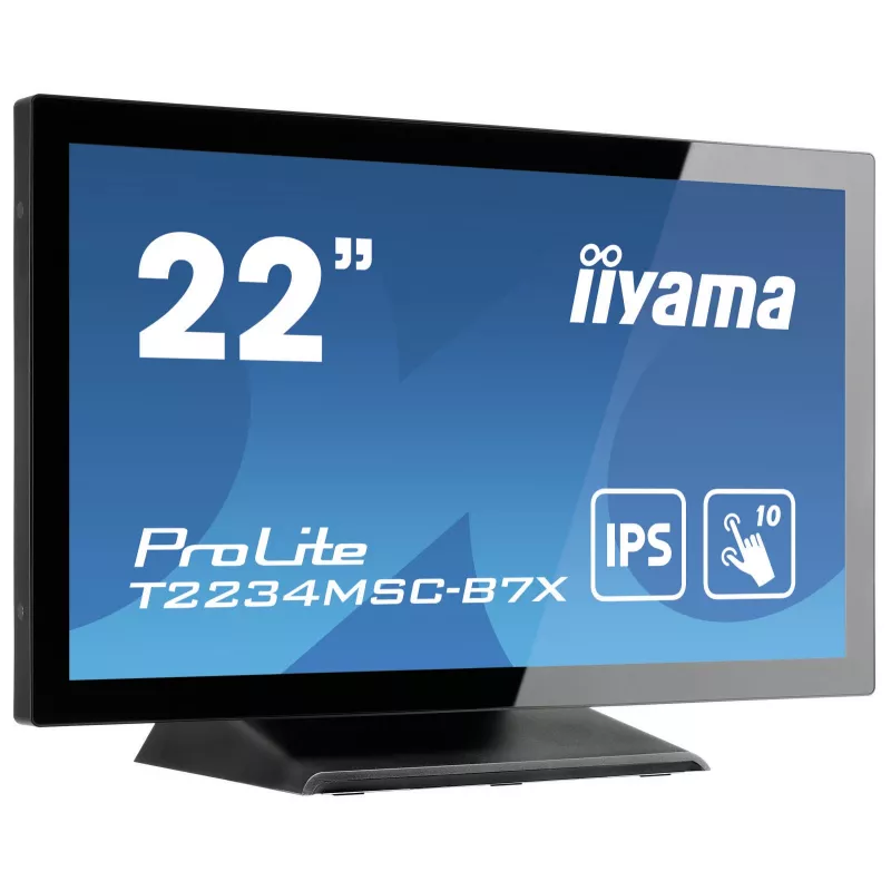 iiyama ProLite T2234MSC-B7X computerscherm 54,6 cm (21,5 inch) 1920 x 1080 pixel Full HD touchscreen zwart