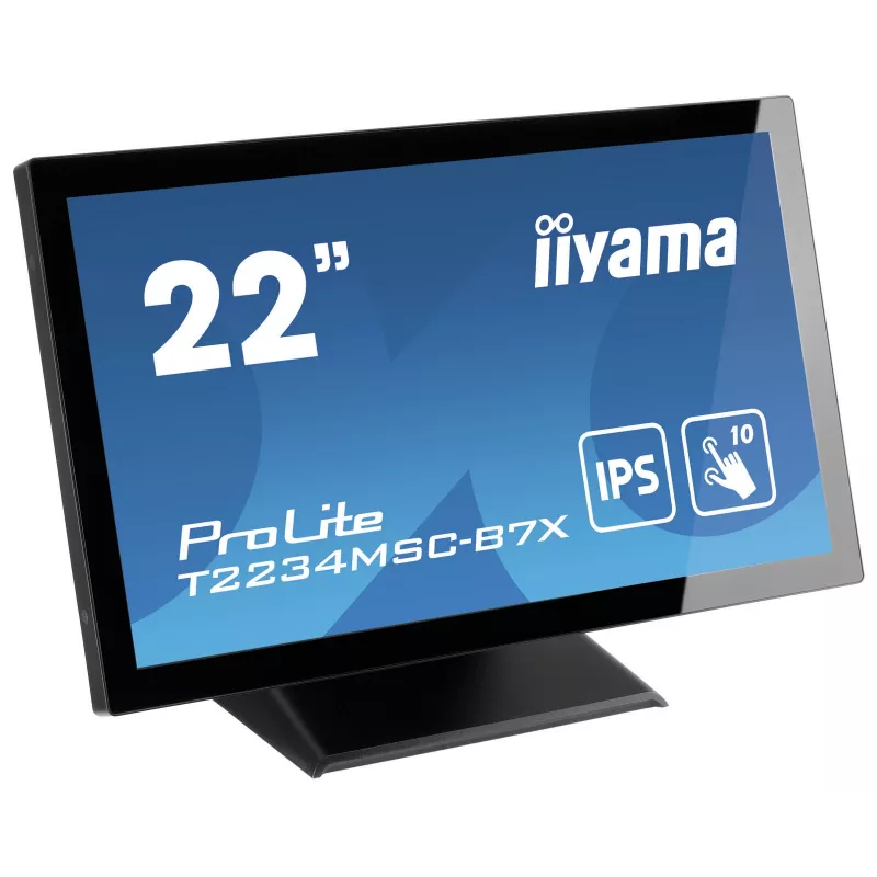 iiyama ProLite T2234MSC-B7X computerscherm 54,6 cm (21,5 inch) 1920 x 1080 pixel Full HD touchscreen zwart
