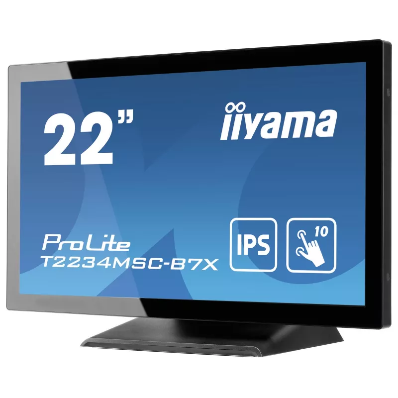iiyama ProLite T2234MSC-B7X computerscherm 54,6 cm (21,5 inch) 1920 x 1080 pixel Full HD touchscreen zwart