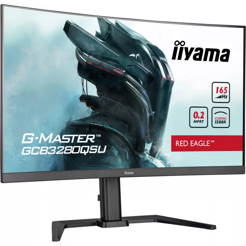 iiyama G-MASTER GCB3280QSU-B1 computermonitor 80 cm (31,5 inch) 2560 x 1440 pixel LED zwart