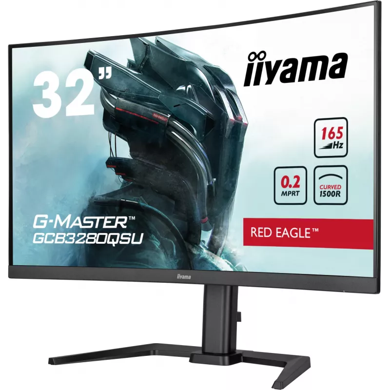 iiyama G-MASTER GCB3280QSU-B1 computermonitor 80 cm (31,5 inch) 2560 x 1440 pixel LED zwart