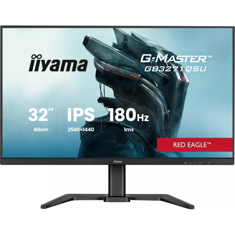 iiyama GB3271QSU-B2 computermonitor 80 cm (31,5 inch) 2560 x 1440 pixel Quad HD LED zwart