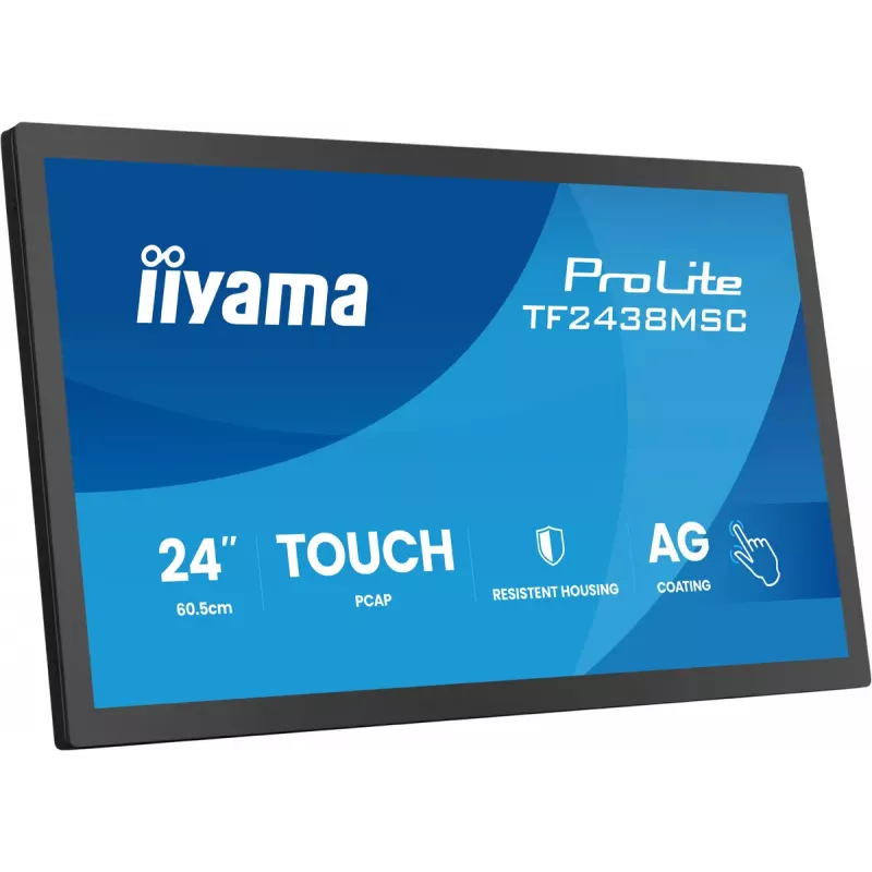 Touchscreen-monitor IIYAMA TF2438MSC-B2 — 24 inch interactief display, multi-touch