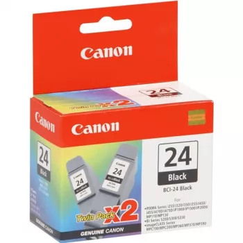 Canon BCI-24 inktpatroon 2 stuks origineel zwart