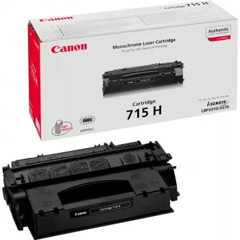 Tonerpatroon Canon 715H origineel zwart – 7000 pagina's, laserdruk compatibel met Canon