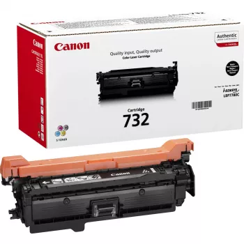 Tonerpatroon Canon 732K — origineel zwart, laser, bereik 6100 pagina's, 1 st.