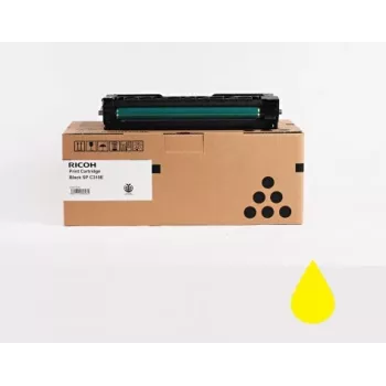 Ricoh 406351 tonercartridge 1 stk. origineel geel