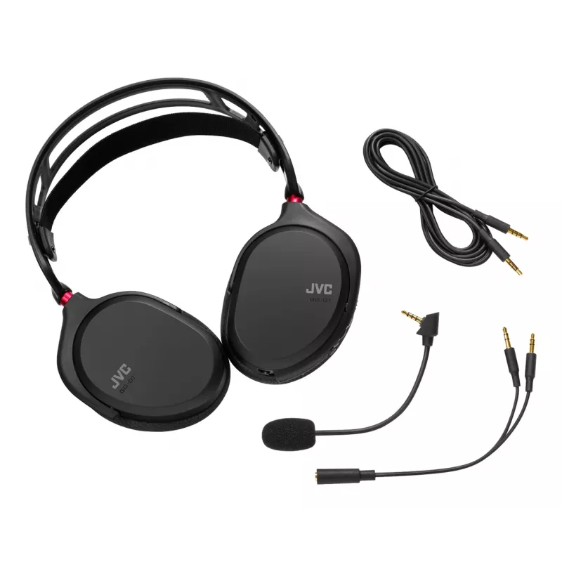 JVC GG-01 Headset Bedraad Kopbeugel Gaming Zwart