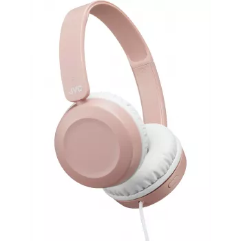 JVC Powerful Sound bedrade on-ear-koptelefoon Roze, Bedraad, 10 - 26000 Hz, Bellen/Muziek, 140 g, Headset, Roze
