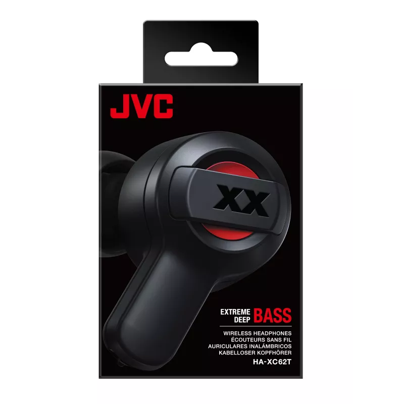JVC XX Deep Bass Draadloze oordopjes Zwart