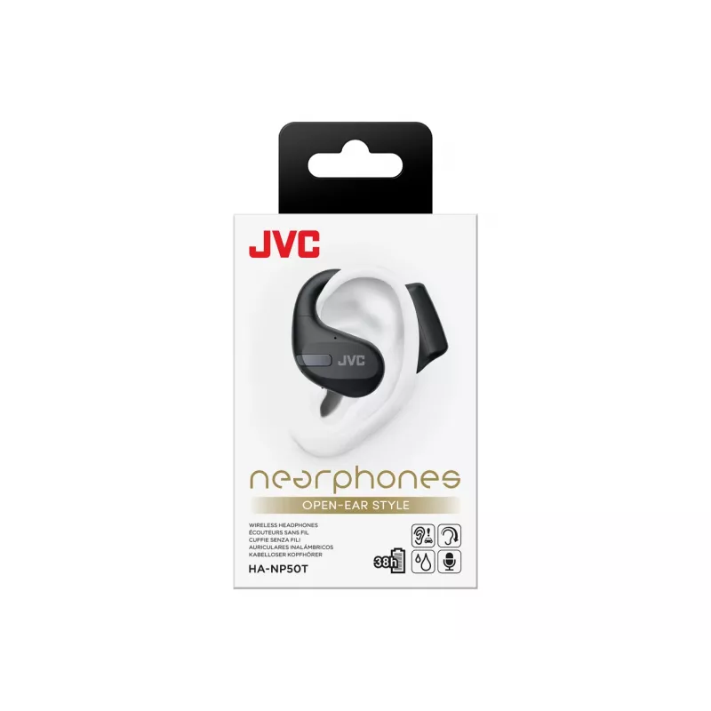 JVC HA-NP50T-B-U Nearphone TWS Zwart