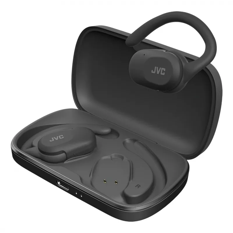 Headset JVC HA-NP40T True Wireless Stereo TWS Oorhaak Bluetooth Zwart, 20–20000 Hz, 10 m