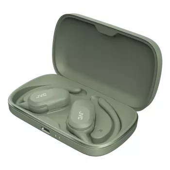 JVC HA-NP40T Headset True Wireless Stereo (TWS) Oorhaak Bellen/Muziek Bluetooth Groen