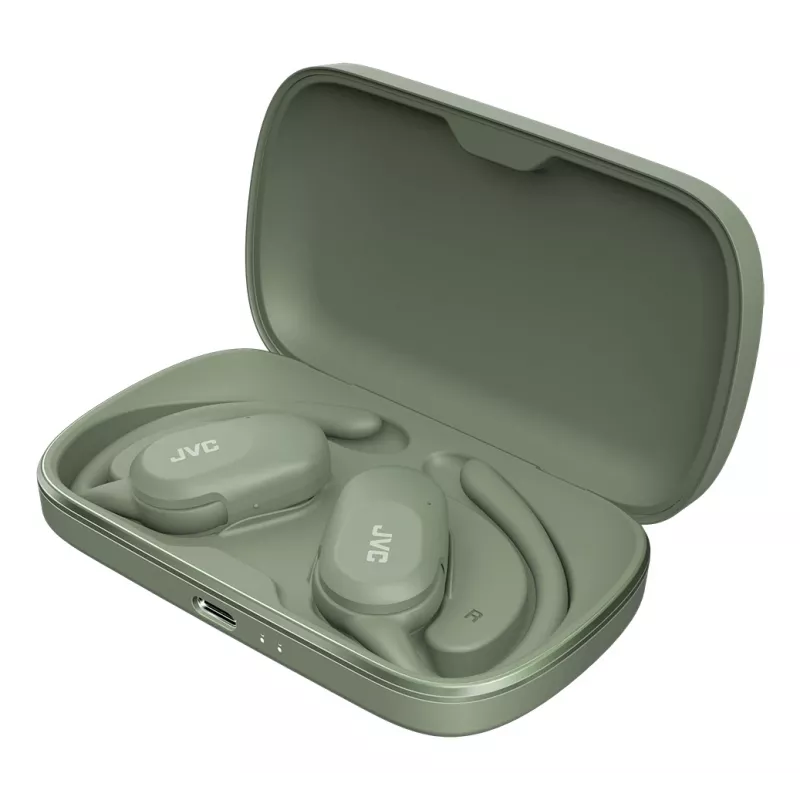 JVC HA-NP40T Headset True Wireless Stereo (TWS) Oorhaak Bellen/Muziek Bluetooth Groen