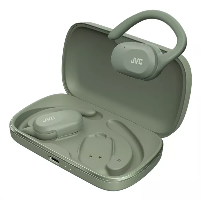 JVC HA-NP40T Headset True Wireless Stereo (TWS) Oorhaak Bellen/Muziek Bluetooth Groen