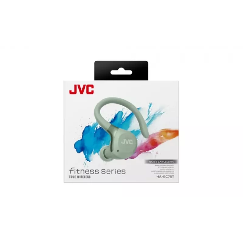 JVC HA-EC75T-G-U Koptelefoon/headset Draadloos Oorhaak Sport Bluetooth Groen