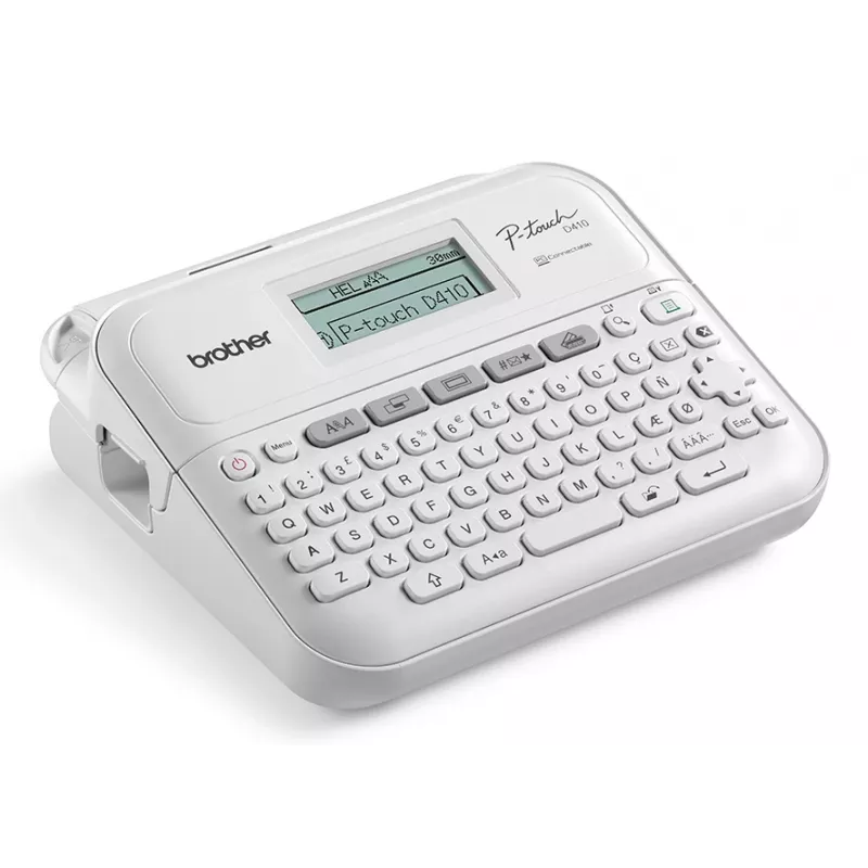 Brother PT-D410VP labelprinter ZINK (Zero-Ink) 180 x 180 DPI bedraad TZe QWERTY