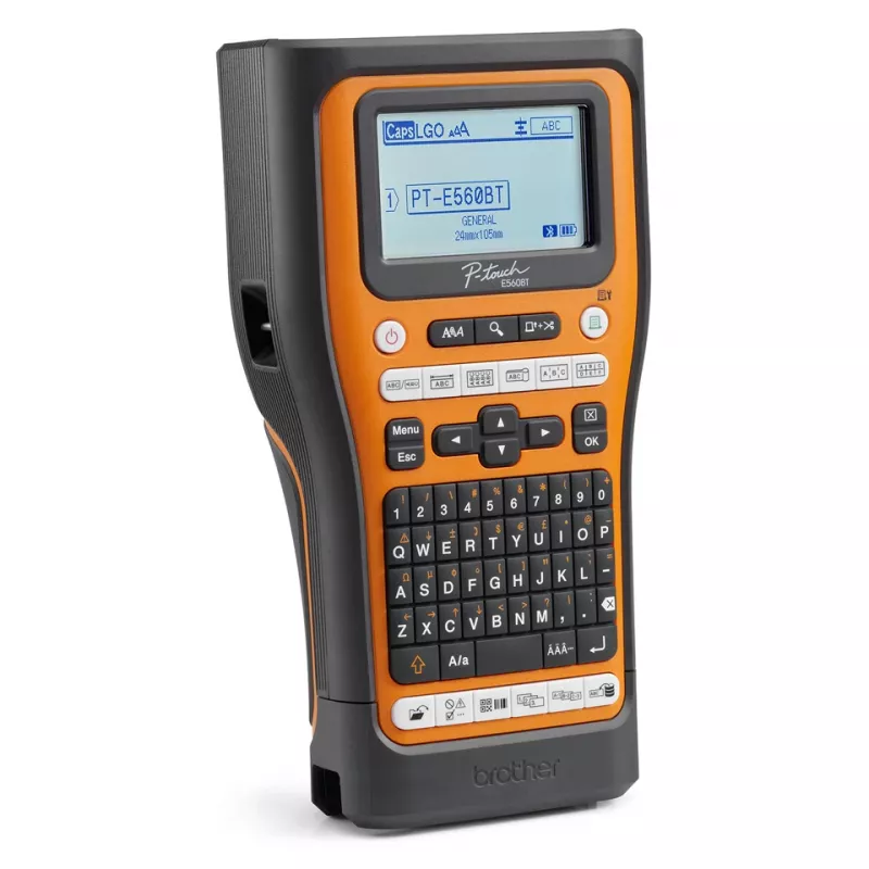 Brother PT-E560BTVP labelprinter thermotransfer 180 x 180 DPI 20 mm/s bedraad & draadloos HSE/TZe Bluetooth QWERTY