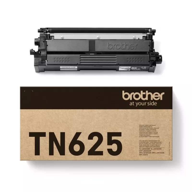 Tonercartridge Brother TN-625BK Origineel Zwart, 1 stuk, bereik 3000 pagina's