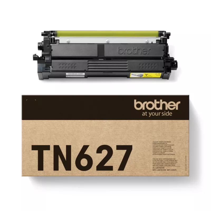 Brother TN-627Y Tonercartridge 1 st. Origineel Geel